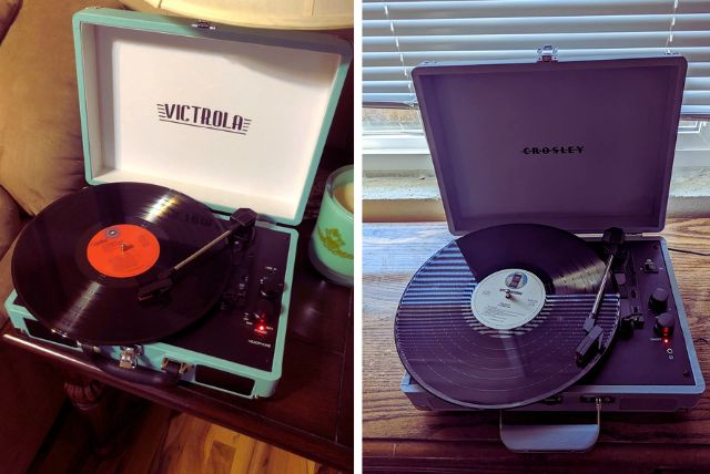 Aesthetics comparison between victrola and crosley