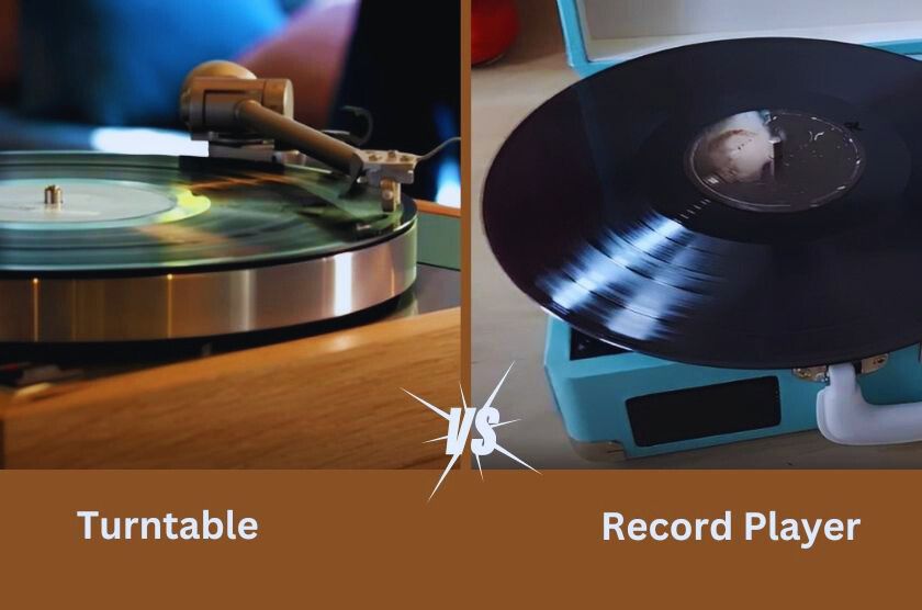 Record player vs turntable (How both are different)