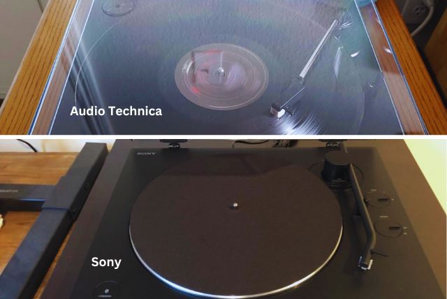 Difference between Audio Technica and Sony turntable