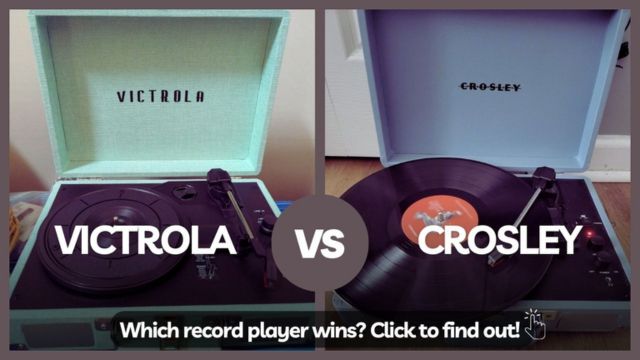 victrola vs crosley: Which record player wins.