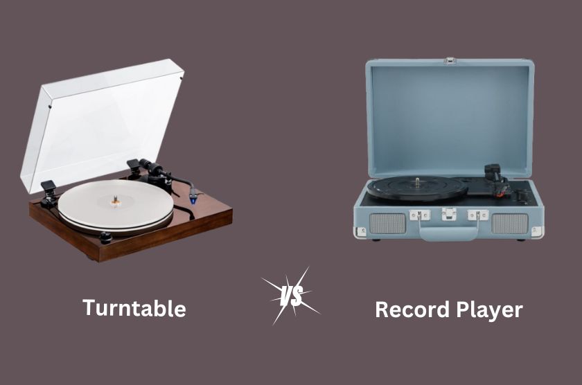 Record player vs turntable (How both are different)