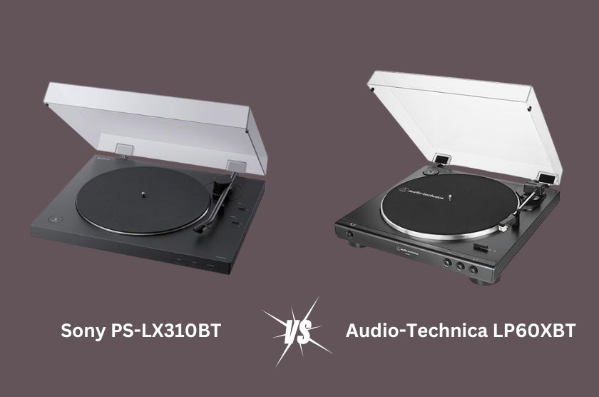 Audio-Technica LP60XBT vs Sony PS-LX310BT Detailed comparison