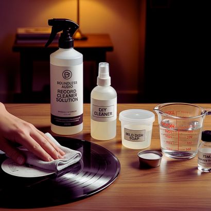 Cleaning solution and microfiber cleaning cloth